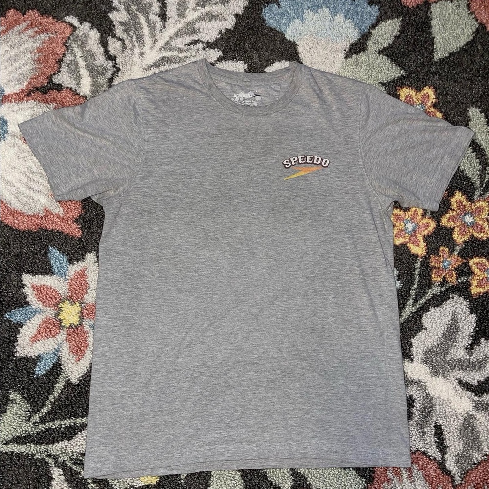 Vintage Speedo Gray Short Sleeve Tee